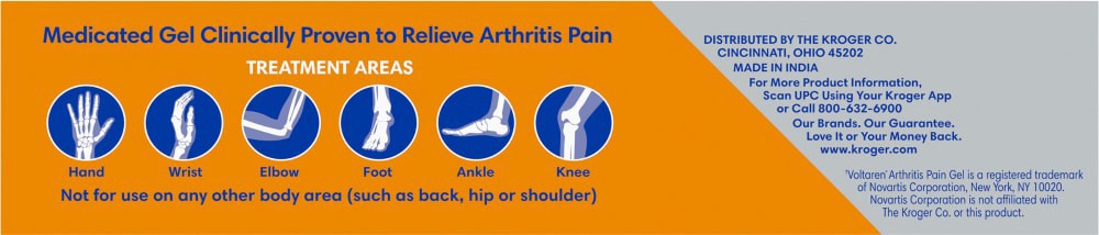 slide 3 of 4, Kroger Arthritis Pain Reliever Topical Gel, 5.29 oz