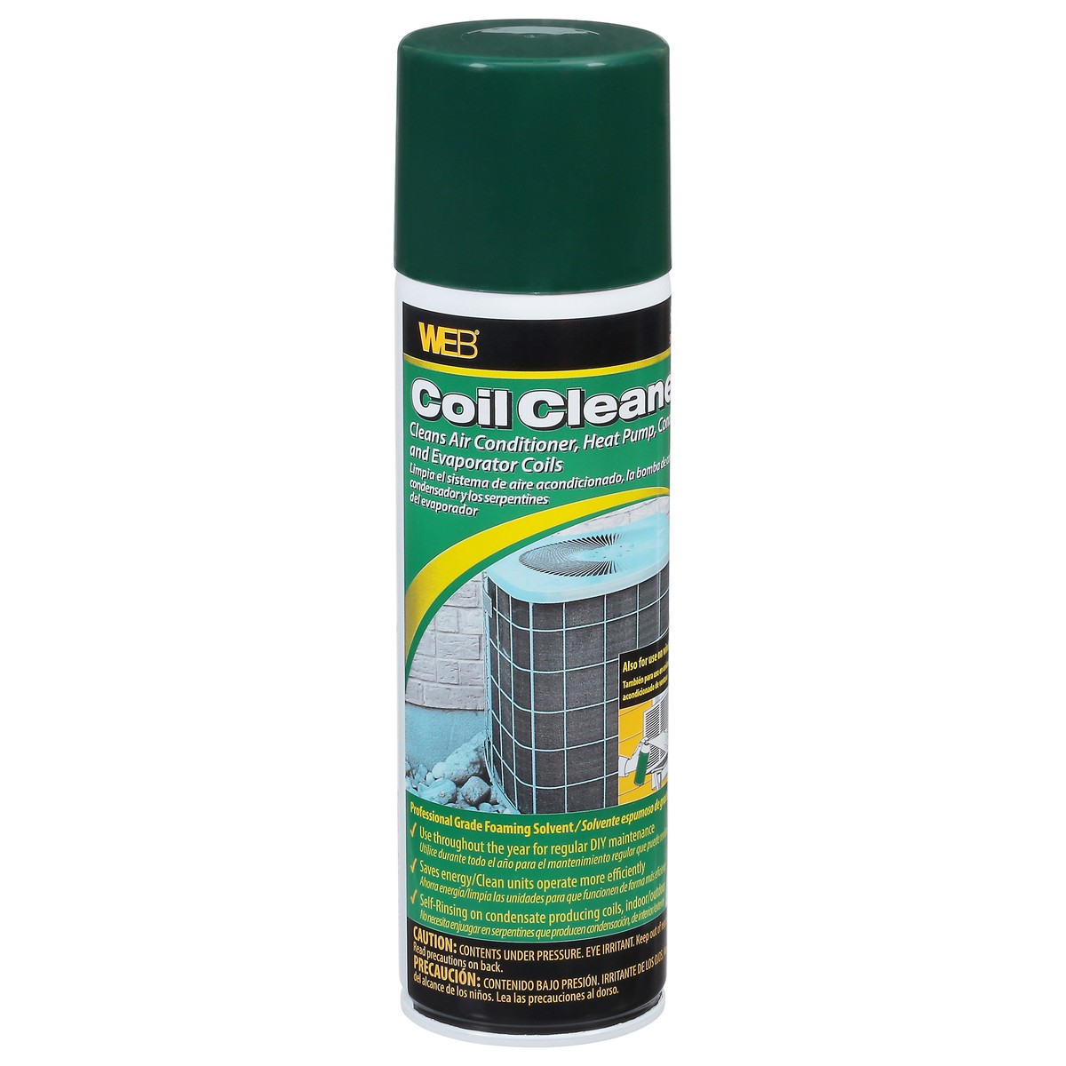 slide 3 of 9, WEB Coil Cleaner 19 oz, 19 oz