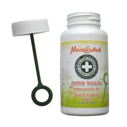 Meowijuana Honeysuckle Catnip Bubbles