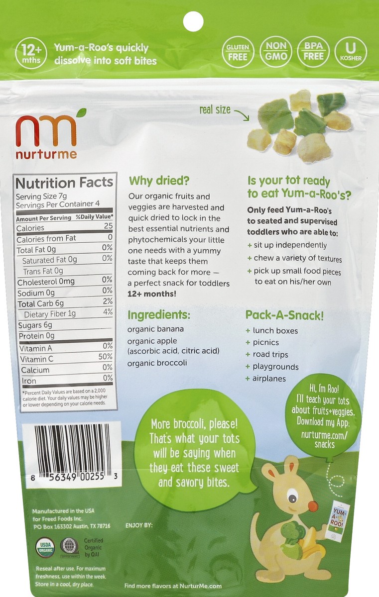 slide 2 of 3, NurturMe Toddler Snacks 1 oz, 1 oz