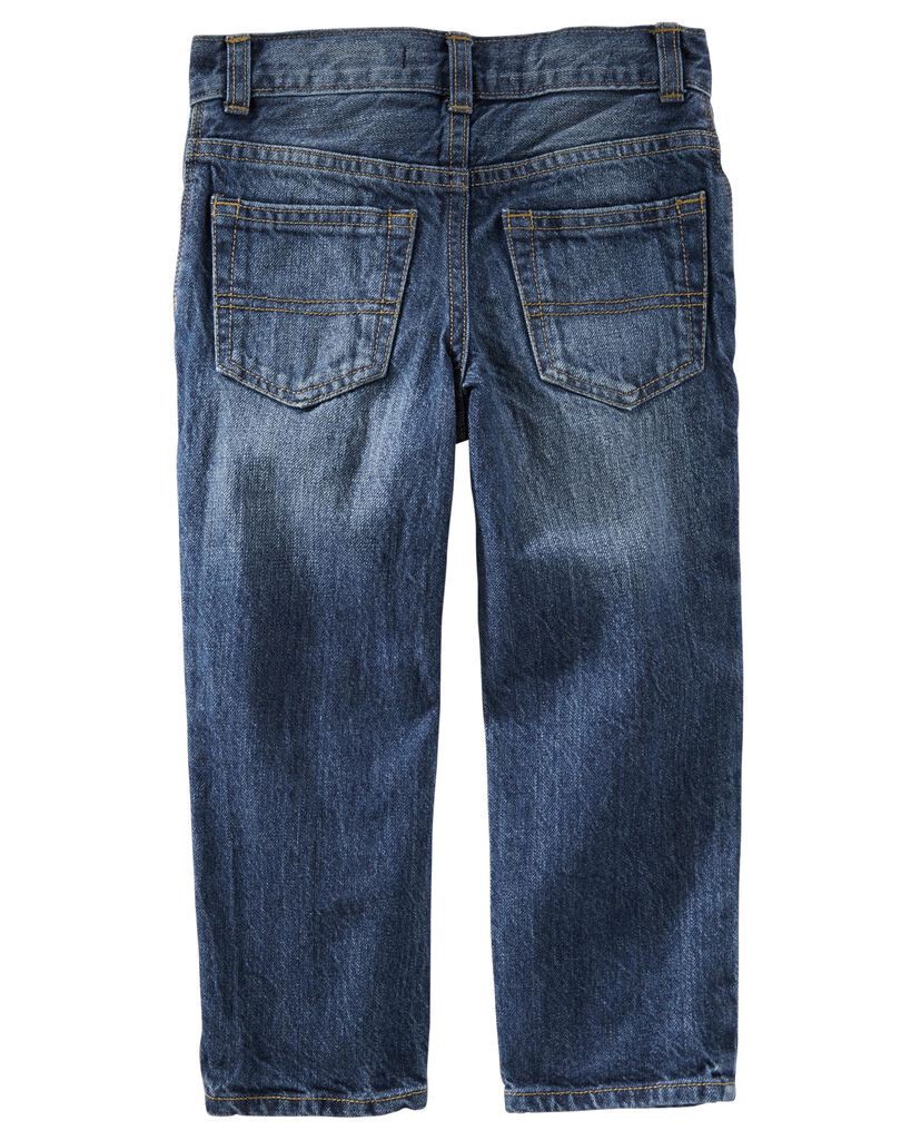 slide 2 of 2, Oshkosh Straight Leg Authentic Tinted Wash Jeans Authentic Tinted Wash 9M, 1 ct