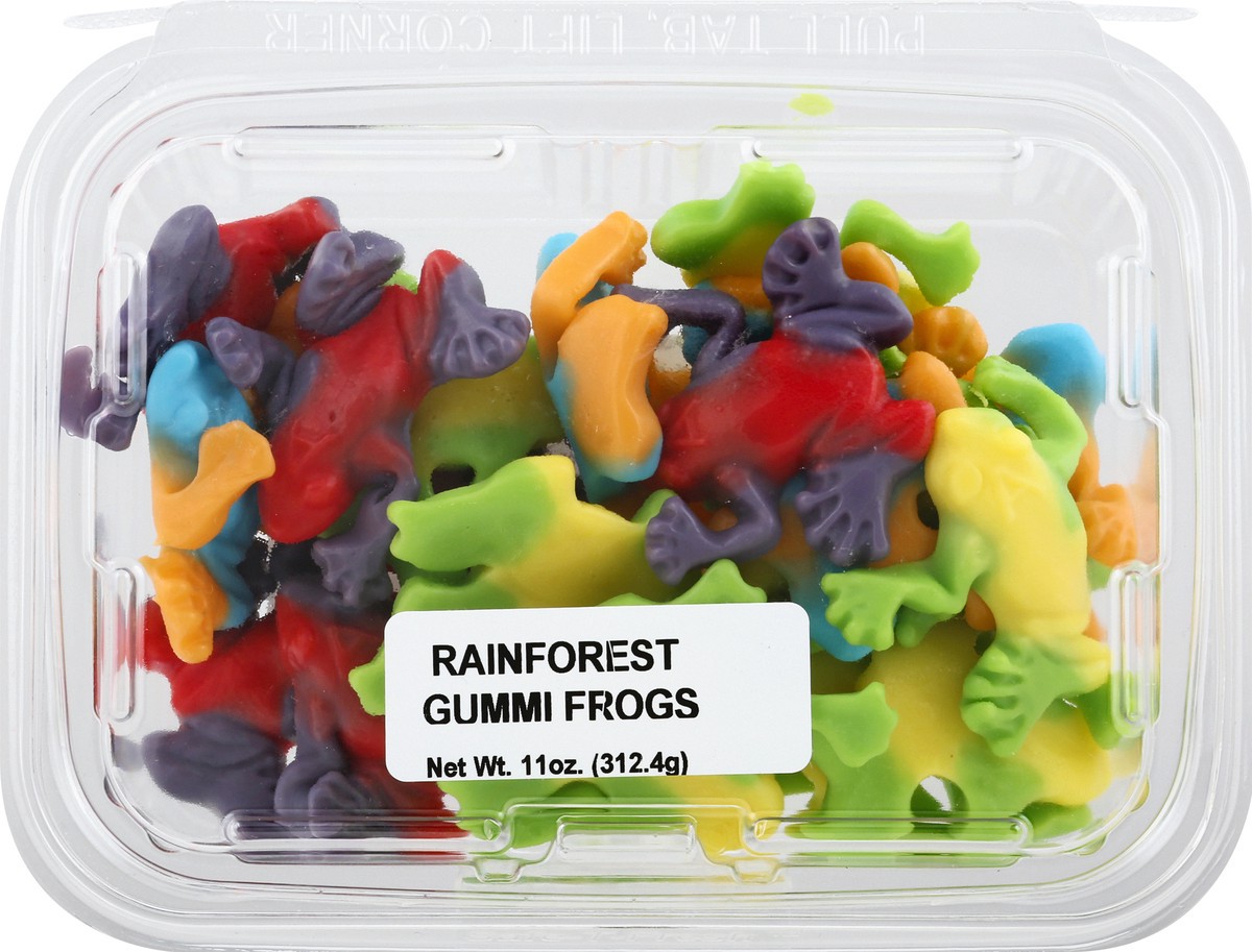 slide 11 of 13, JLM Manufacturing Rainforest Gummi Frogs 11 oz, 11 oz