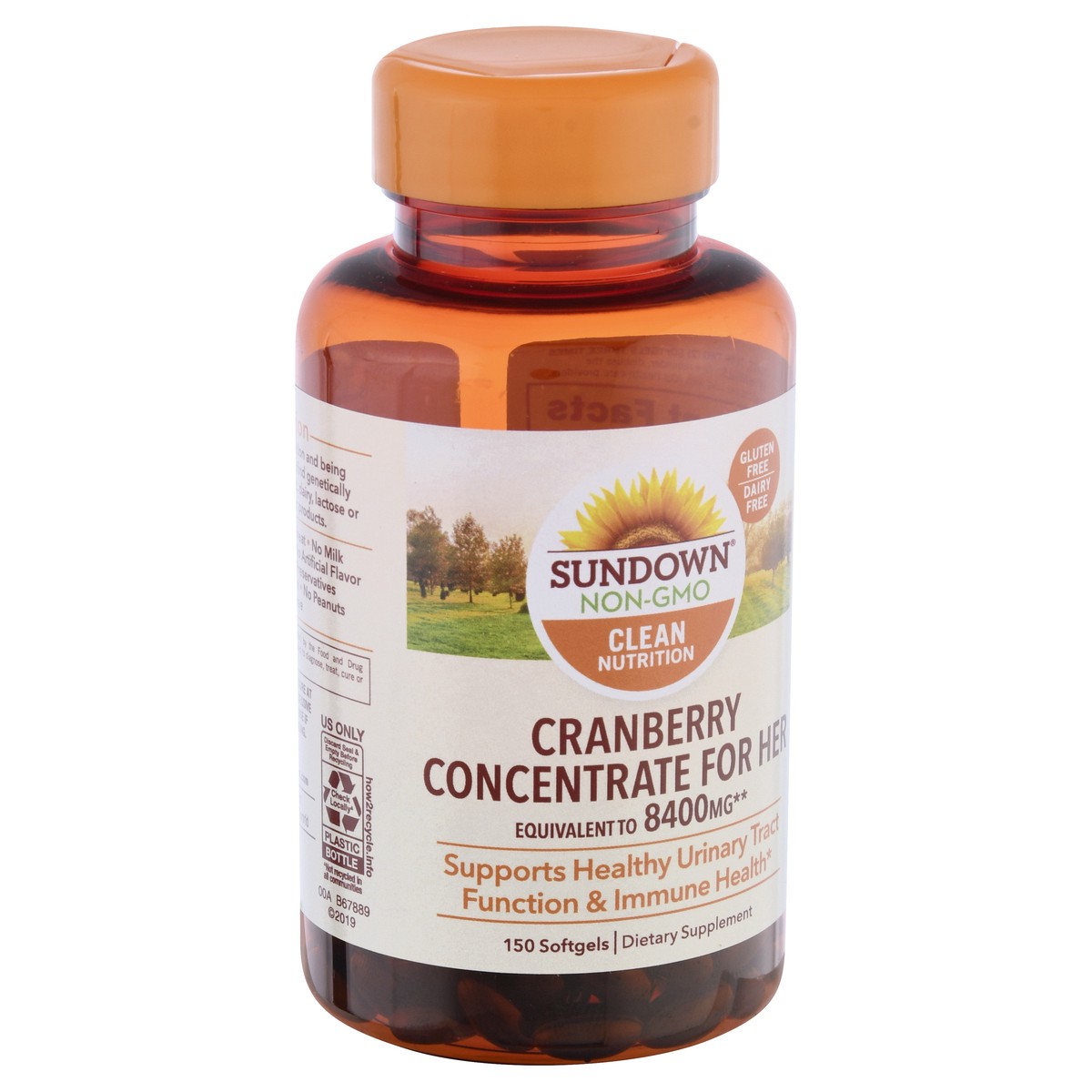 slide 6 of 9, Sundown Clean Nutrition 8400 mg Softgels for Her Cranberry Concentrate 150 ea, 150 ct