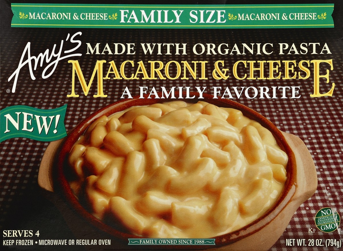 slide 4 of 4, Amy's Macaroni & Cheese 28 oz, 28 oz