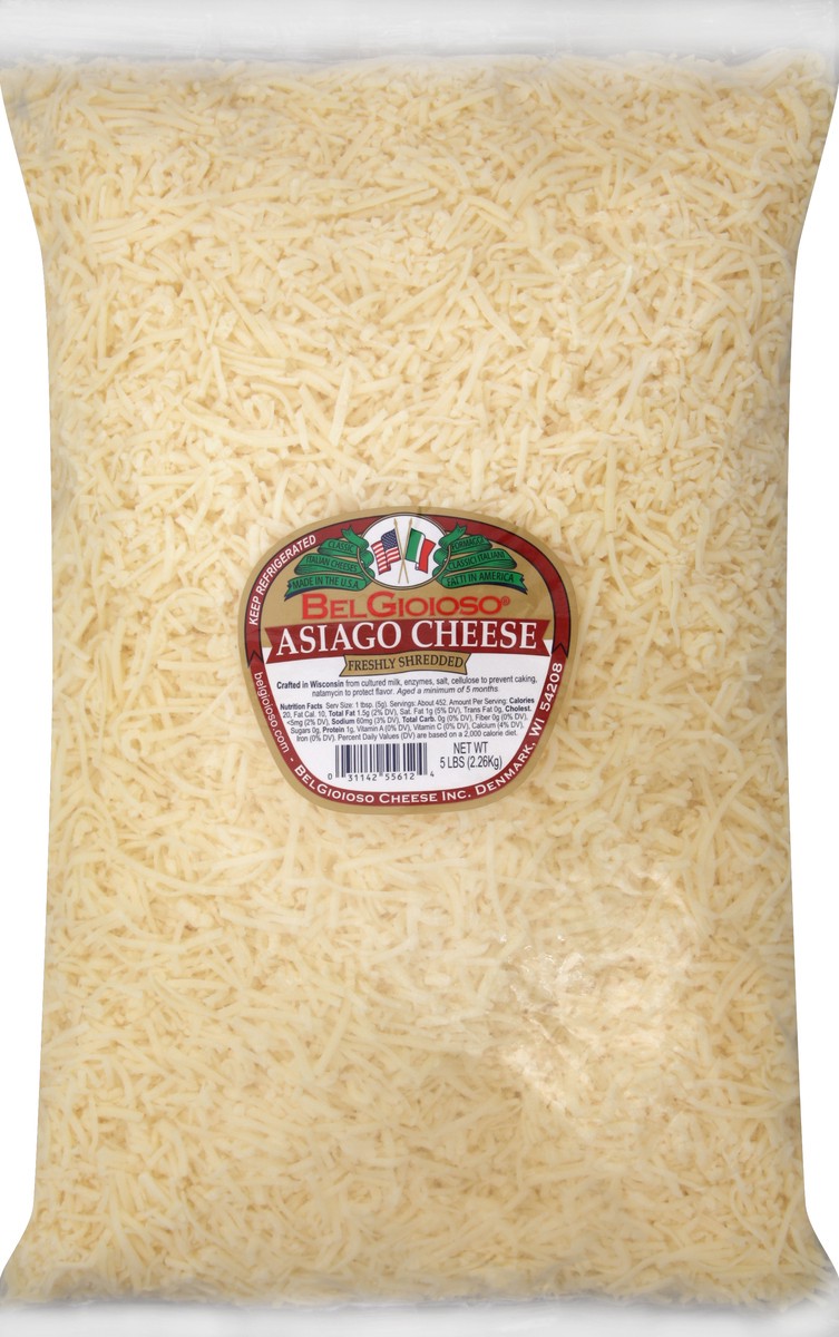 slide 5 of 5, BelGioioso Shredded Cheese 5 lb, 5 lb