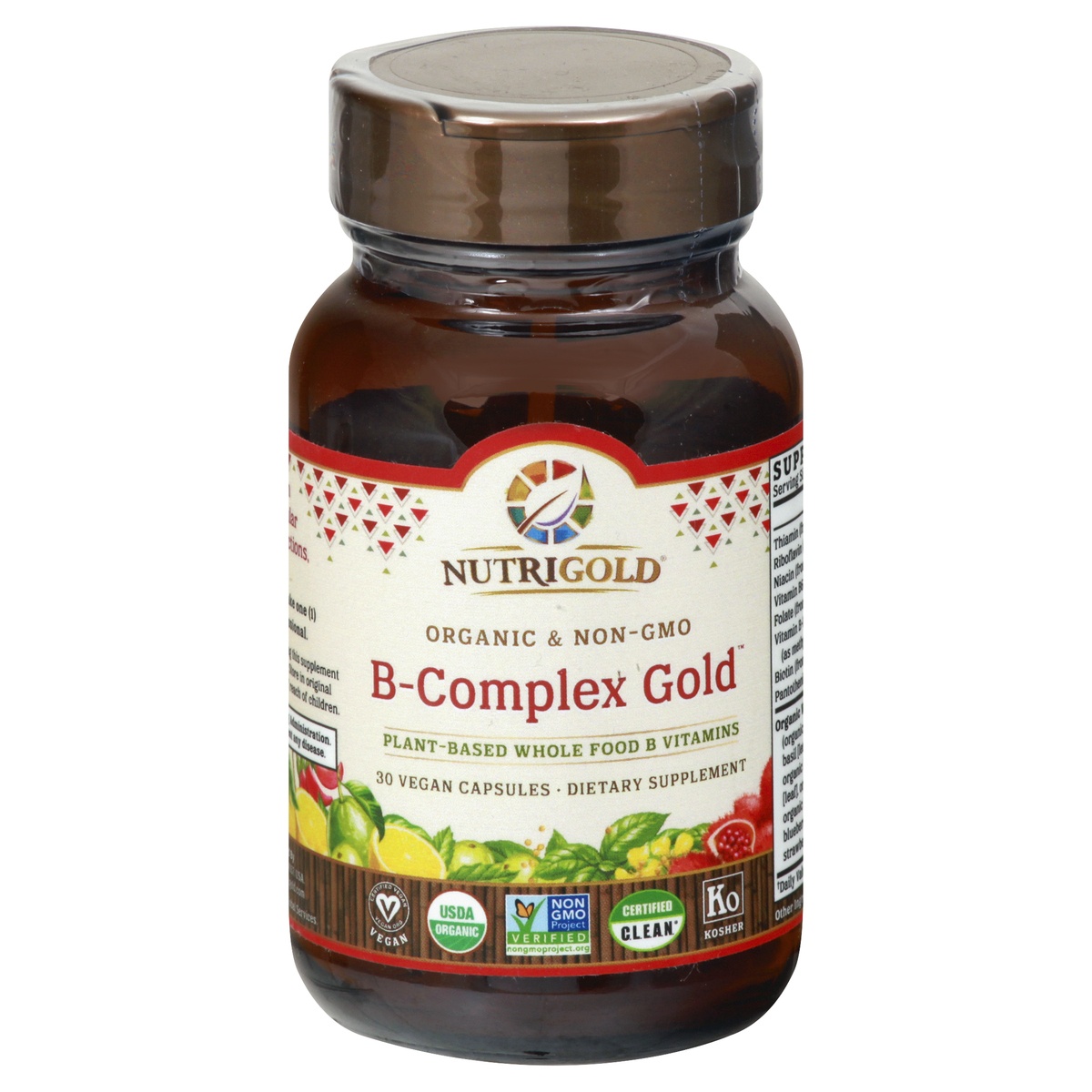 slide 1 of 1, NutriGold B-Complex Gold, 30 ct