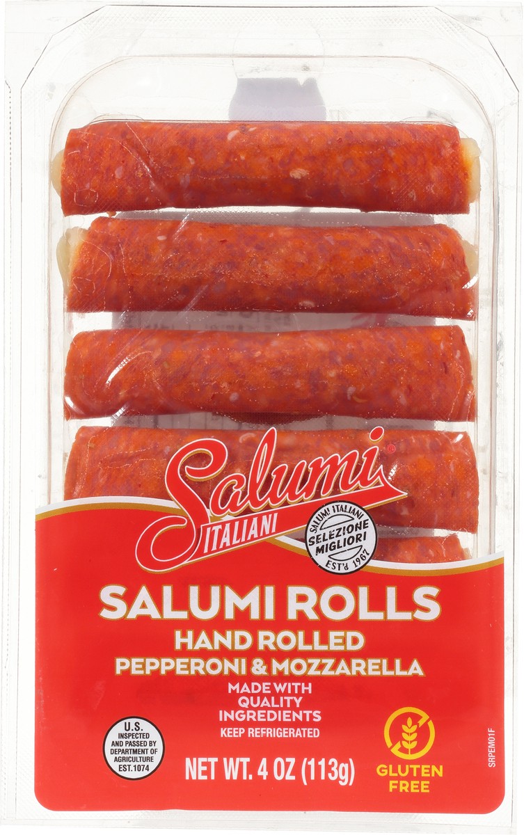 slide 14 of 14, Salumi Italiani Salumi Rolls Pepperoni An, 1 ct