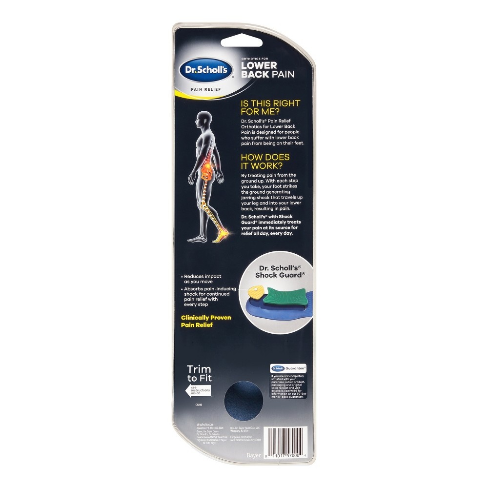 slide 2 of 2, Dr. Scholl's Athletic Series Men's Running Insoles, 1 pair