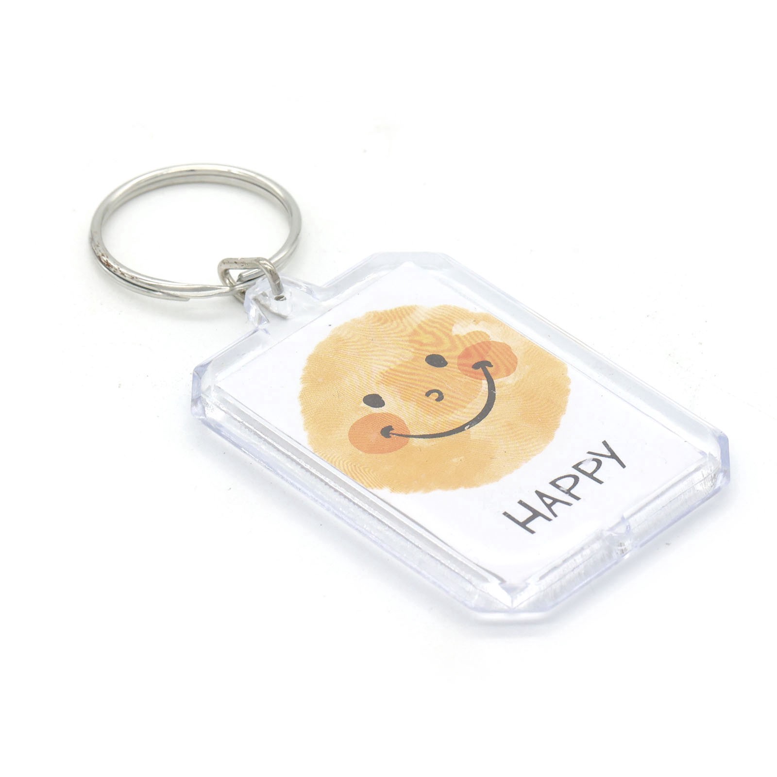 slide 3 of 3, Mixed Shapes Clear Plastic Keychains, 16ct. By Creatology, 16 ct