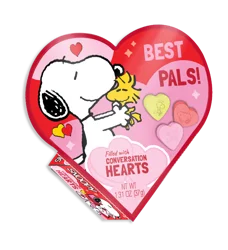 Peanuts Pop Up Heart Valentines Candy Box