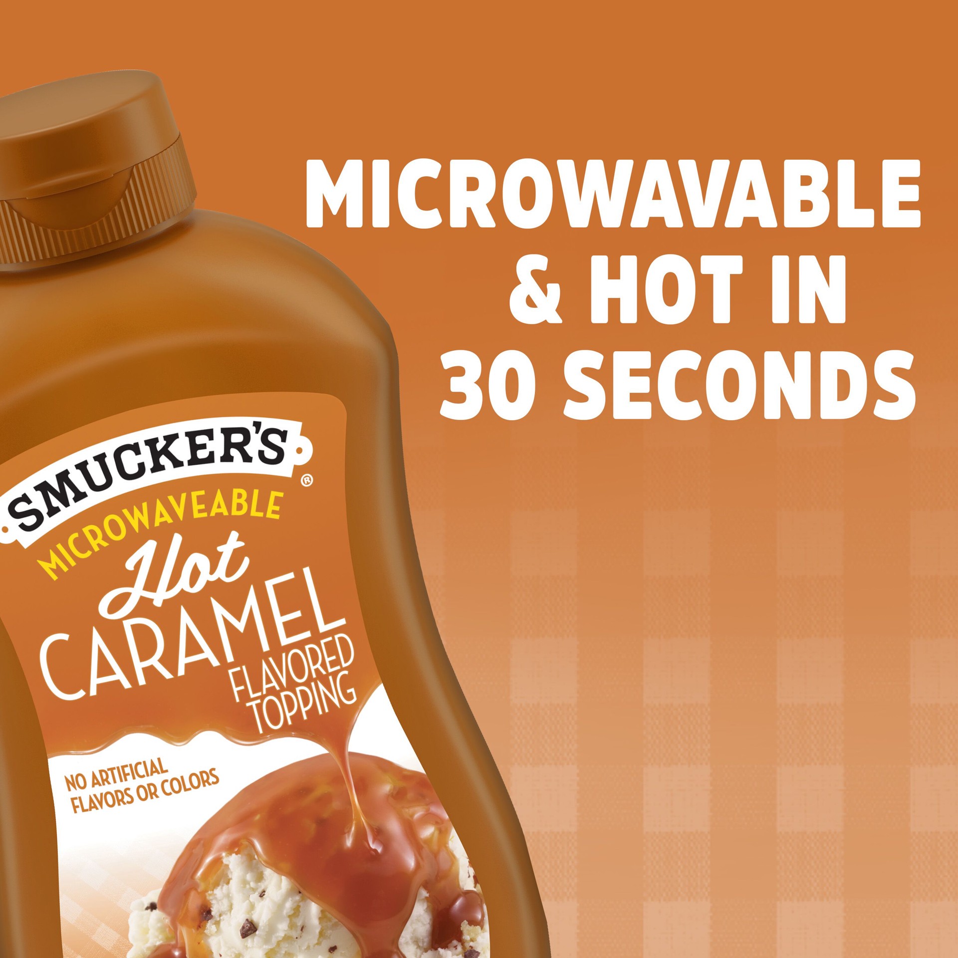 slide 2 of 6, Smucker's Hot Caramel Topping, 15.5 oz