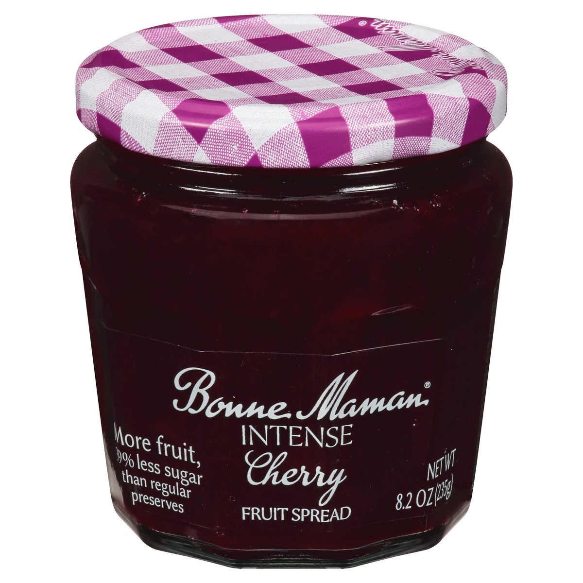 slide 1 of 10, Bonne Maman Fruit Spread, Intense, Cherry, 8.2 oz