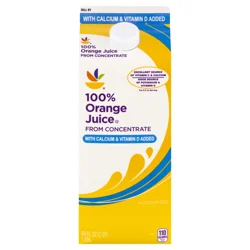 Giant Calcium & Vitamin D 100% Orange Juice