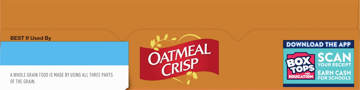 slide 9 of 9, Oatmeal Crisp Heart Healthy Cereal, High Fiber Cereal Made with Whole Grain, 19.7 oz, 19.7 oz