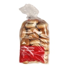 slide 1 of 1, Gordon Choice Plain Petite Bagels, 36 ct