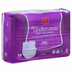 Harris Teeter Womens Max Absrb Undwr L