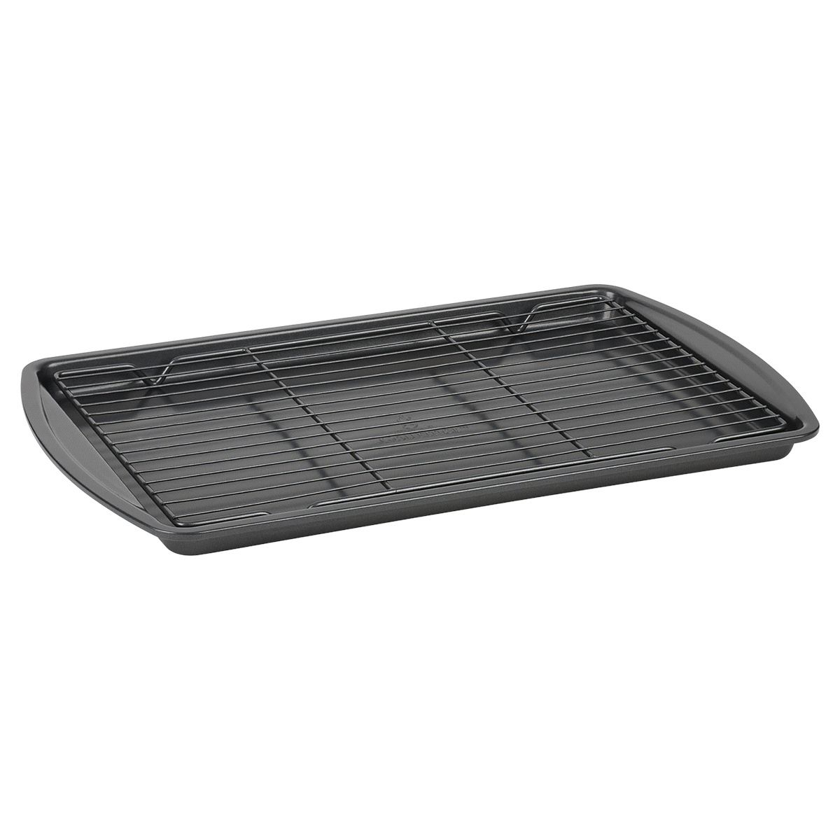 slide 3 of 13, Grand Gourmet Medium Cookie Pan and Non-stock Cooling Grid Set, 2 ct