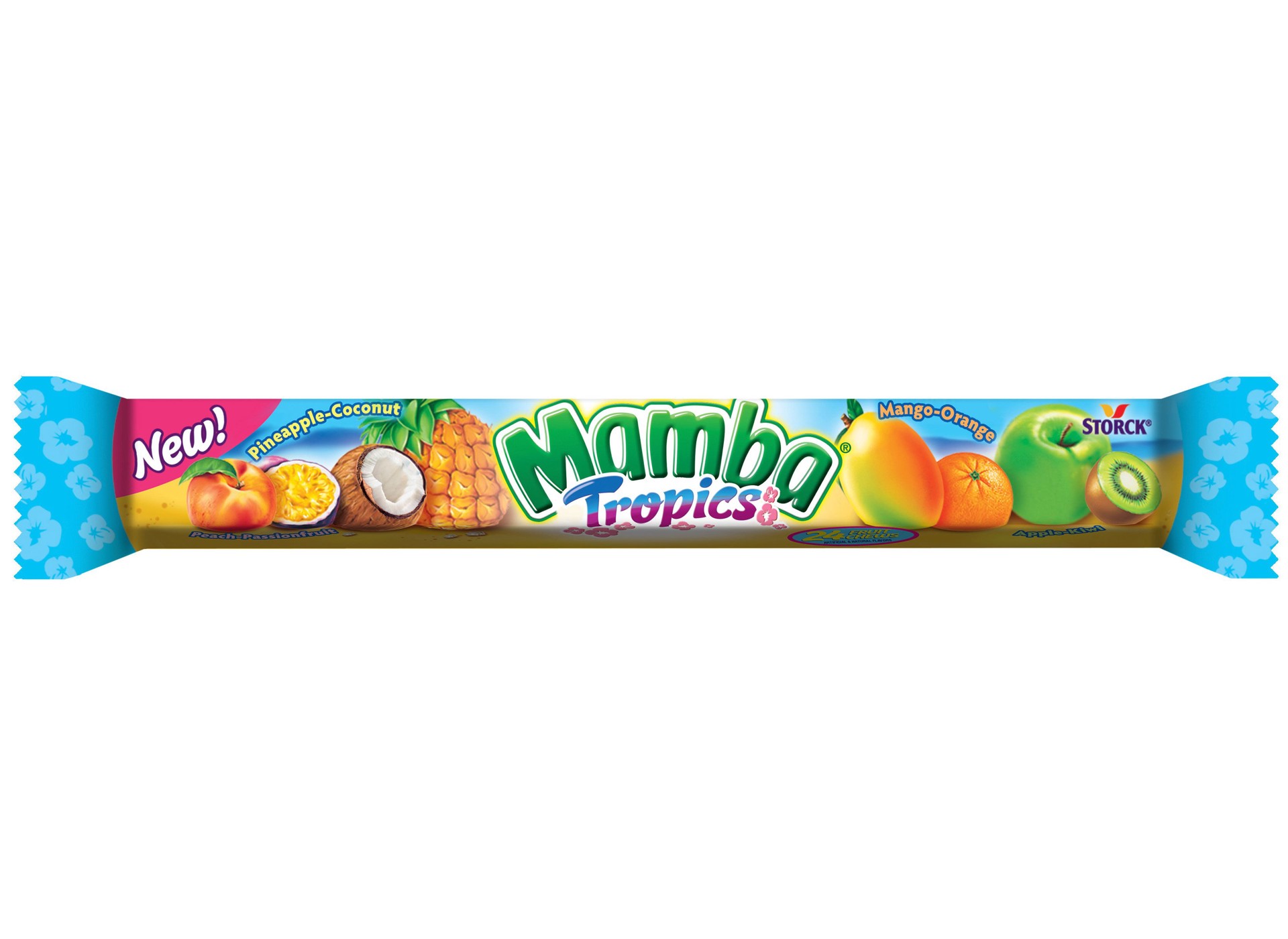 slide 1 of 5, MAMBA Fruit Chews 3 ea, 2.65 oz