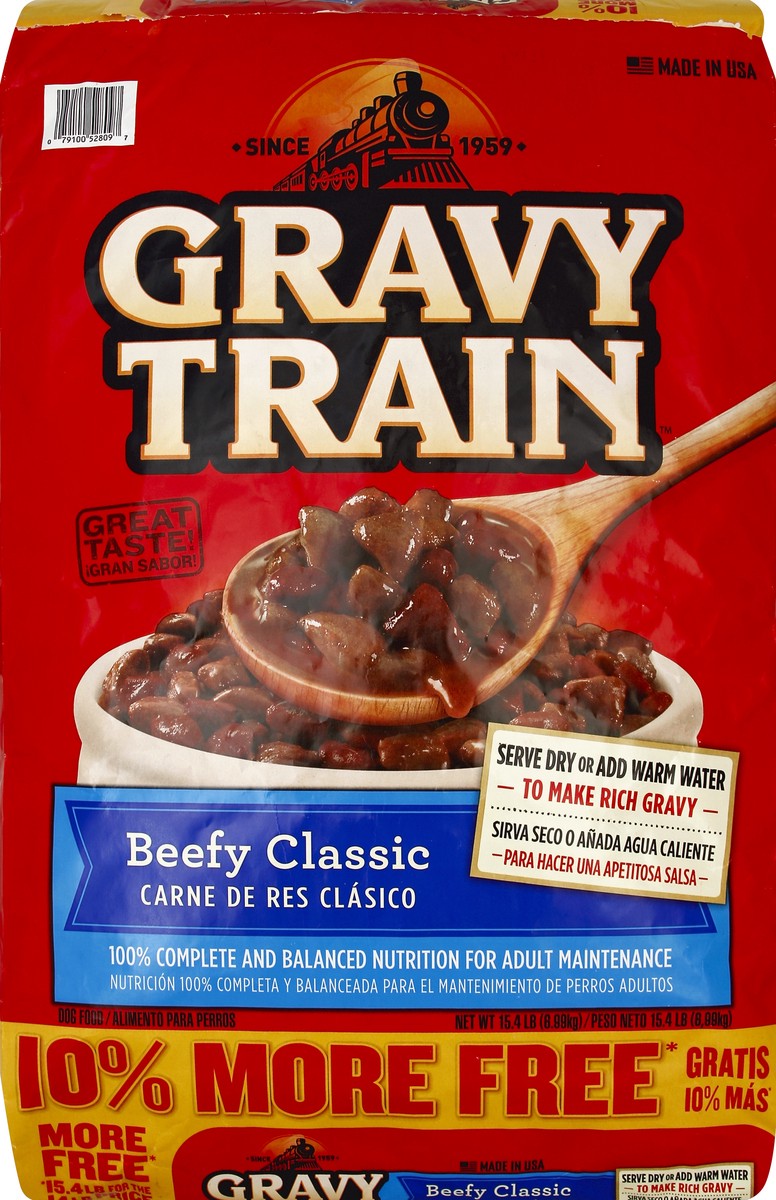slide 1 of 2, Gravy Train Dog Food 15.4 lb, 15.4 lb