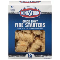 Kingsford Quick Light Fire Starters 16 ea