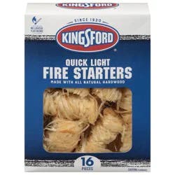 Kingsford Quick Light Fire Starters 16 ea