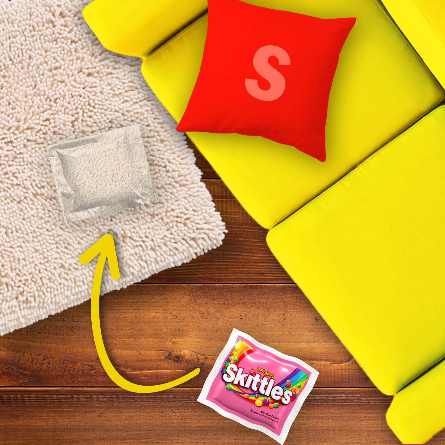 slide 6 of 7, SKITTLES Original Fun Size Impossible Egg Hunt Easter Candy, 10.72 oz Bag, 10.72 oz