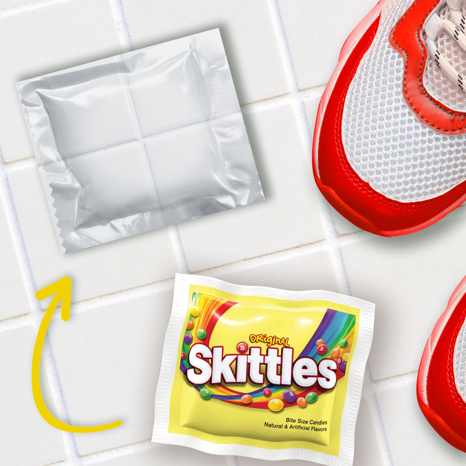 slide 7 of 7, SKITTLES Original Fun Size Impossible Egg Hunt Easter Candy, 10.72 oz Bag, 10.72 oz