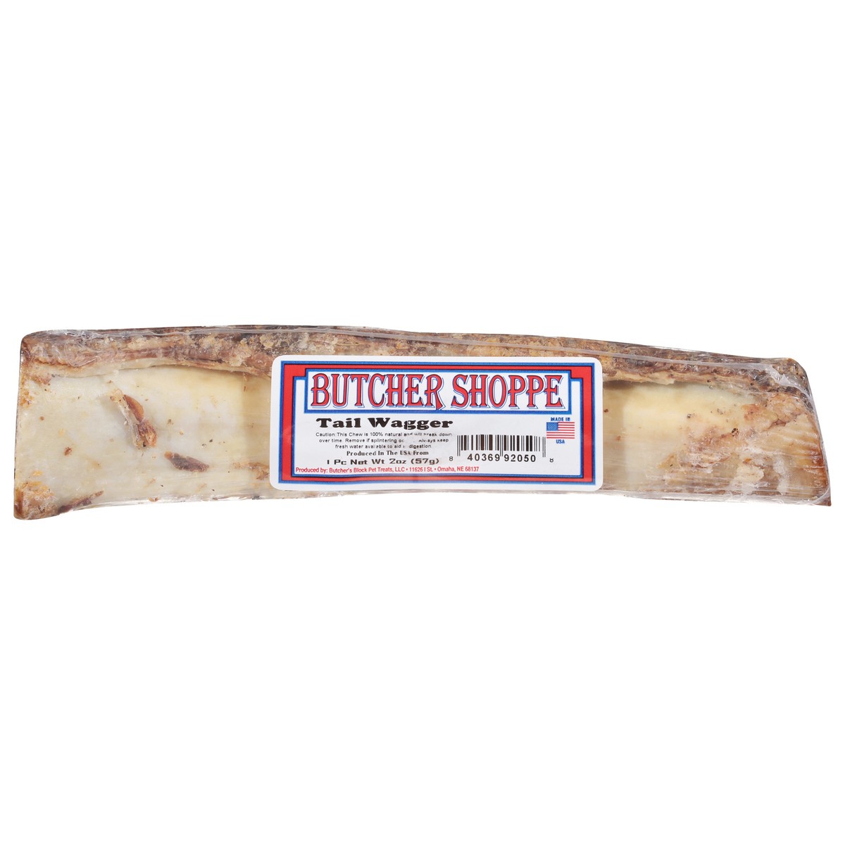slide 2 of 4, Butcher Shoppe Bf Bone Tailwagger, 1 ct