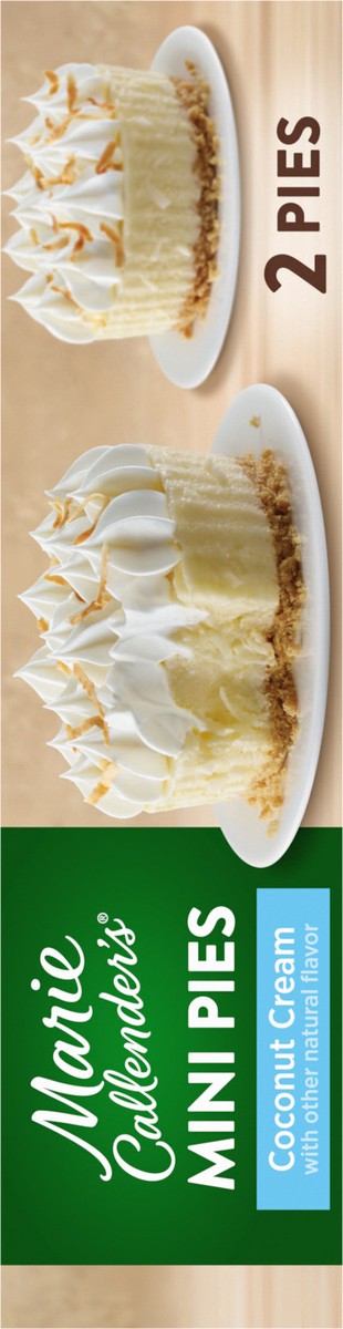 slide 3 of 14, Marie Callender's Coconut Cream Flavored Mini Pies, 2 Pies, Frozen, 7.5 oz., 2 ct