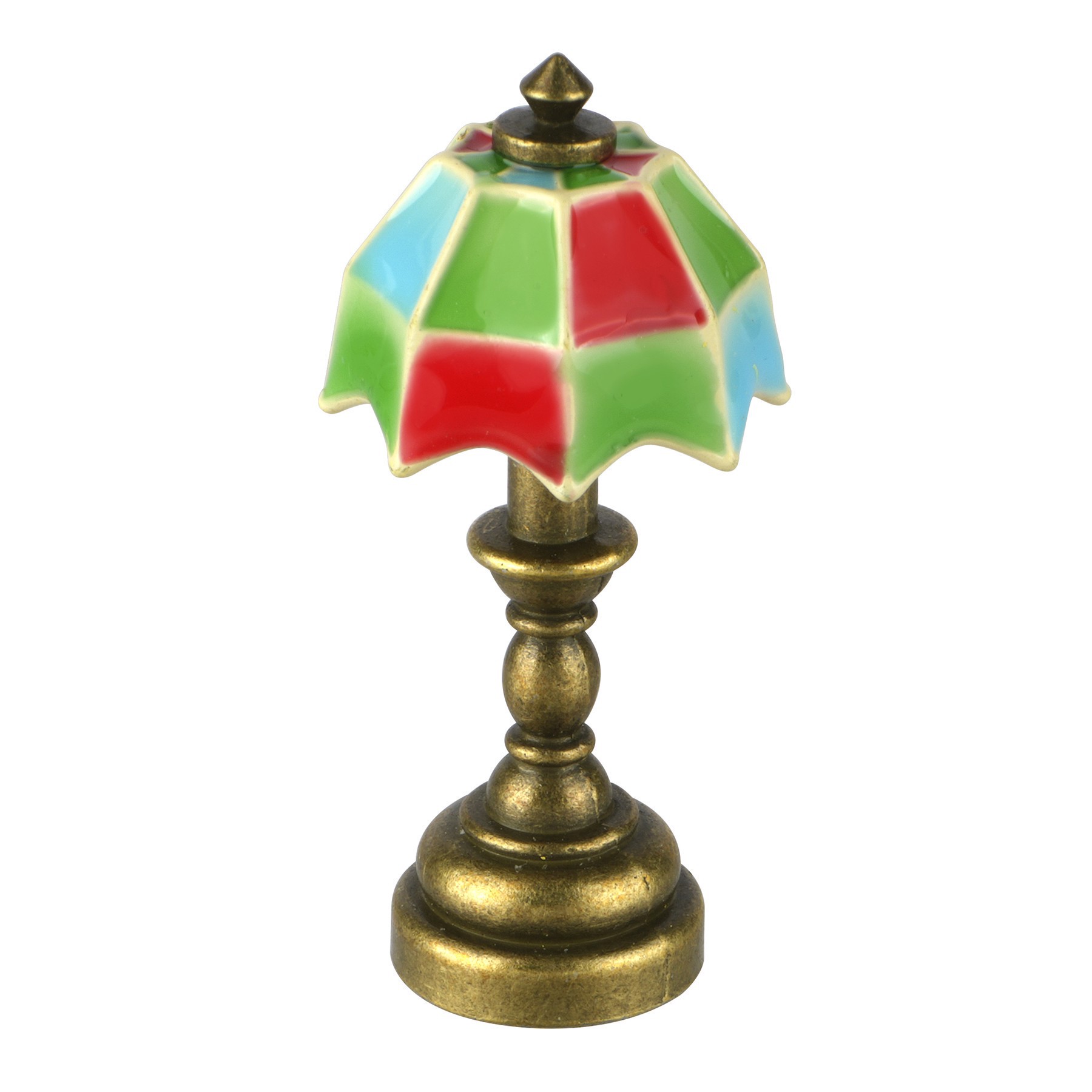 slide 2 of 2, Mini Stained Glass Lamp By Make Market, 2.35 in x 4.3 in