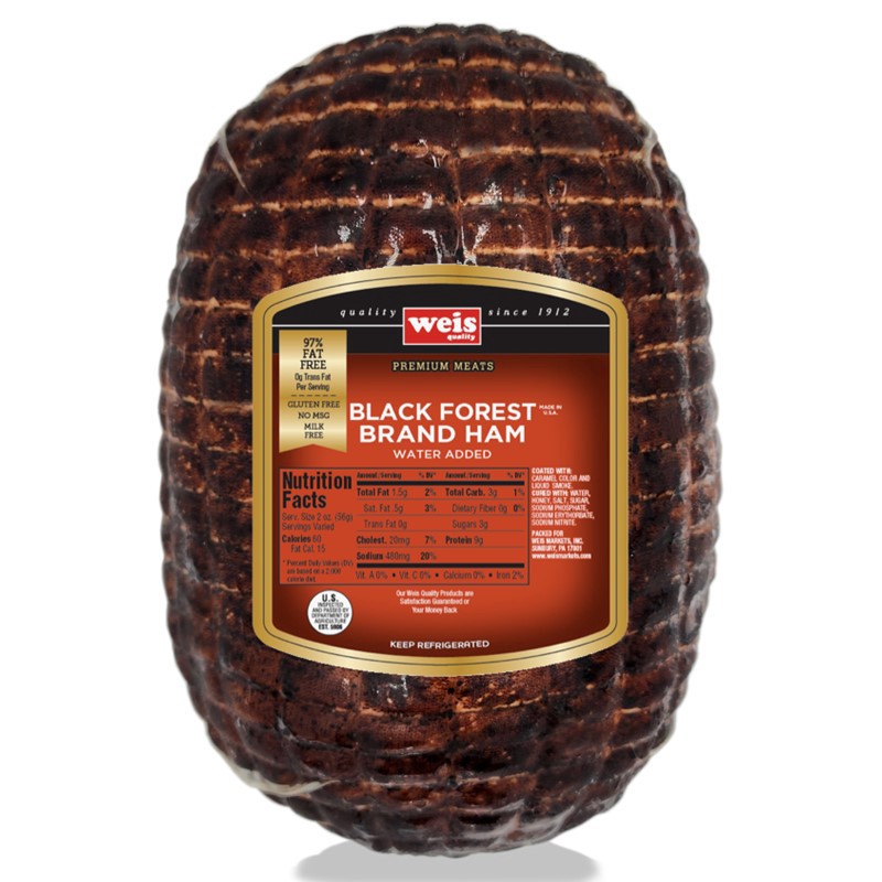 slide 1 of 1, Weis Quality Black Forest Ham, per lb