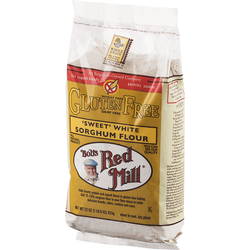 slide 3 of 9, Bob's Red Mill 'Sweet' White Sorghum Flour, 22 oz