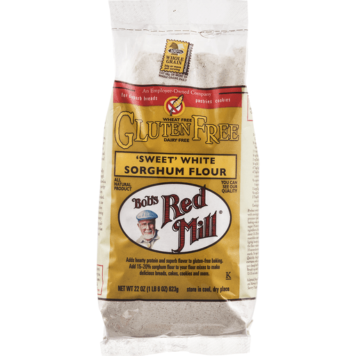 slide 4 of 9, Bob's Red Mill 'Sweet' White Sorghum Flour, 22 oz