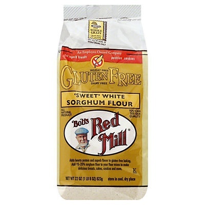 slide 1 of 9, Bob's Red Mill 'Sweet' White Sorghum Flour, 22 oz