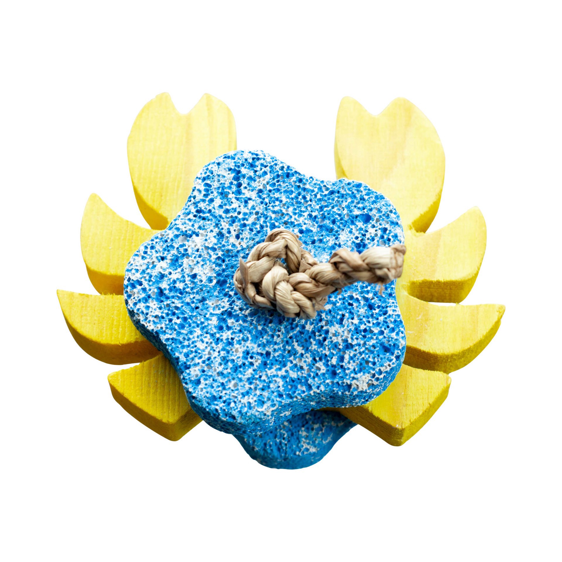 slide 1 of 1, A&E Cage Company Nibbles Crabby Pumice Wooden Chew Toy for Small Animals, 0.09 lb., 1 ct