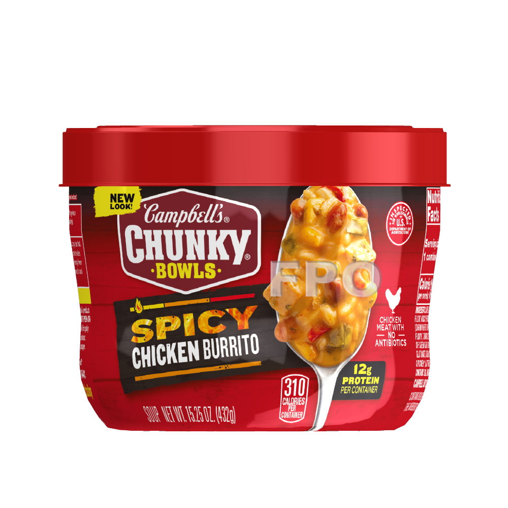 Campbells Campbells Chunky Soup Bowl Spicy Chicken Burrito 1525 Oz Shipt 2230