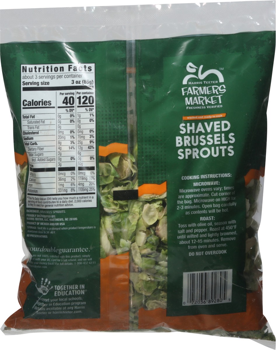 slide 8 of 9, Farmer's Market Shaved Brussels Sprouts 10 oz, 10 oz