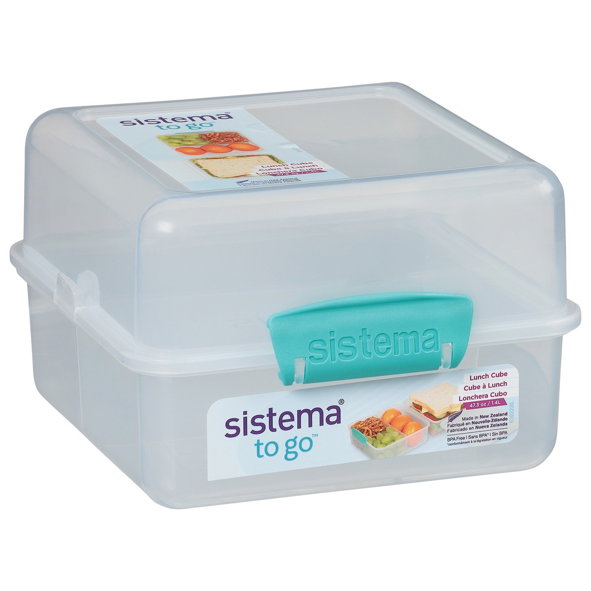 slide 5 of 9, Sistema To Go 47.3 Ounce Lunch Cube 1 ea, 1 ea