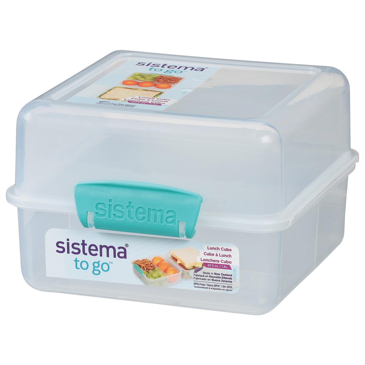 slide 6 of 9, Sistema To Go 47.3 Ounce Lunch Cube 1 ea, 1 ea