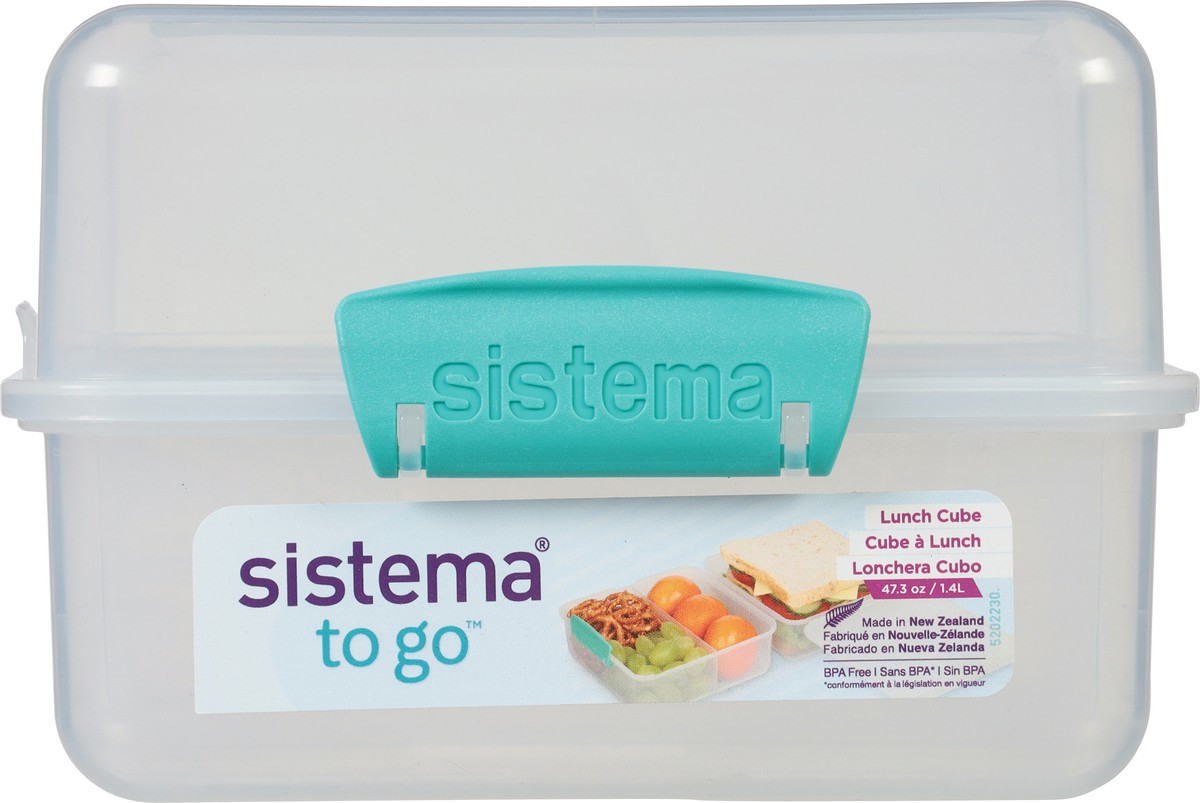 slide 2 of 9, Sistema To Go 47.3 Ounce Lunch Cube 1 ea, 1 ea