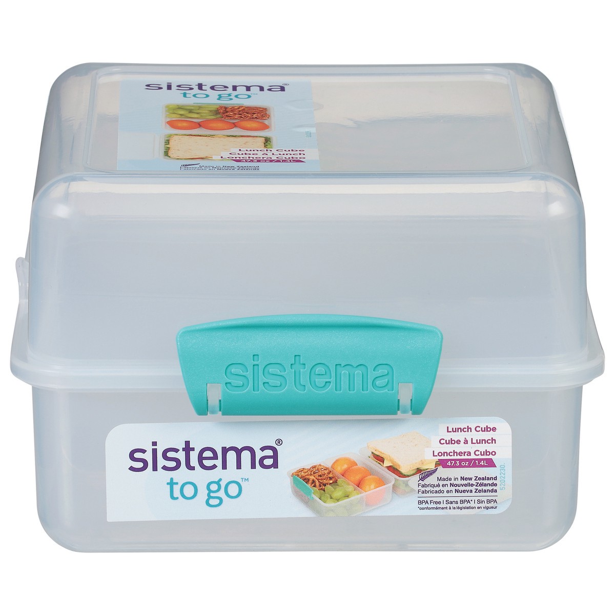 slide 1 of 9, Sistema To Go 47.3 Ounce Lunch Cube 1 ea, 1 ea