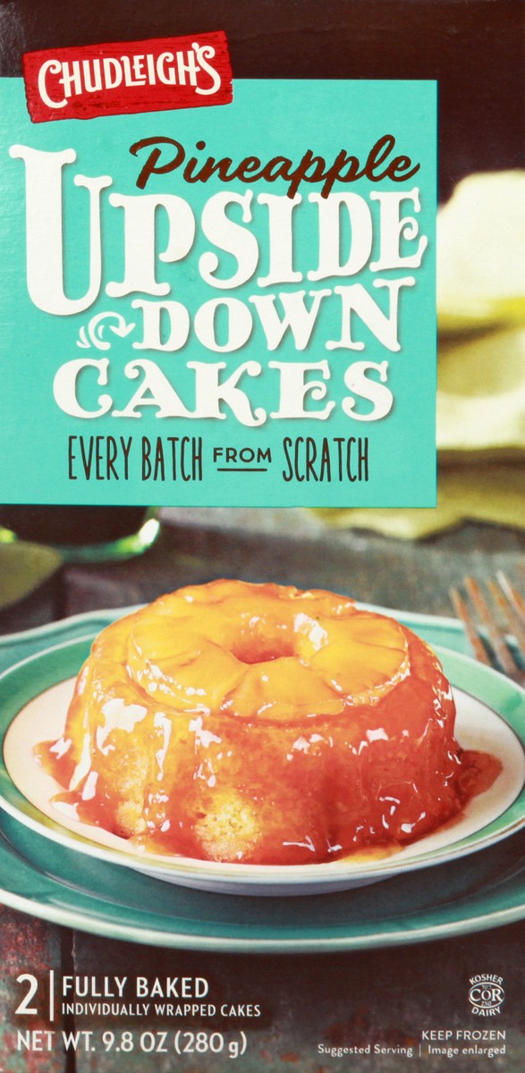 slide 5 of 13, ChudLeighs Pineapple Upside Down Cakes 2 ea, 2 ct
