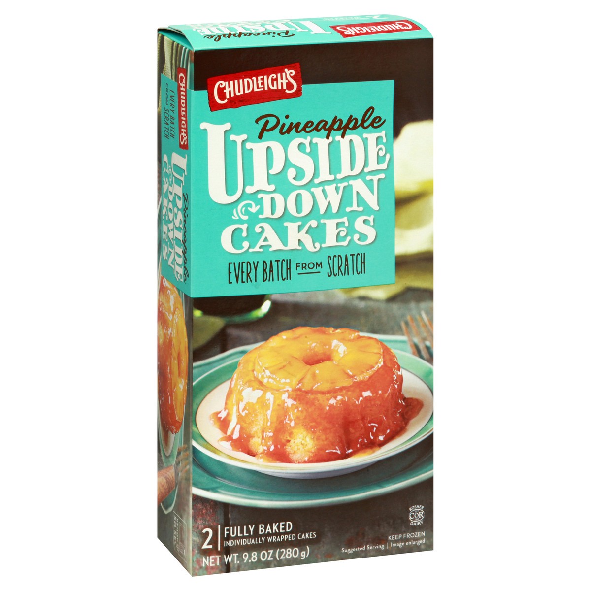 slide 4 of 13, ChudLeighs Pineapple Upside Down Cakes 2 ea, 2 ct