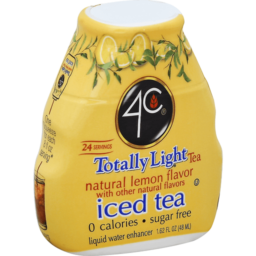 slide 1 of 2, 4C Totally Light Lemon Tea Water Enhancer, 1.62 oz