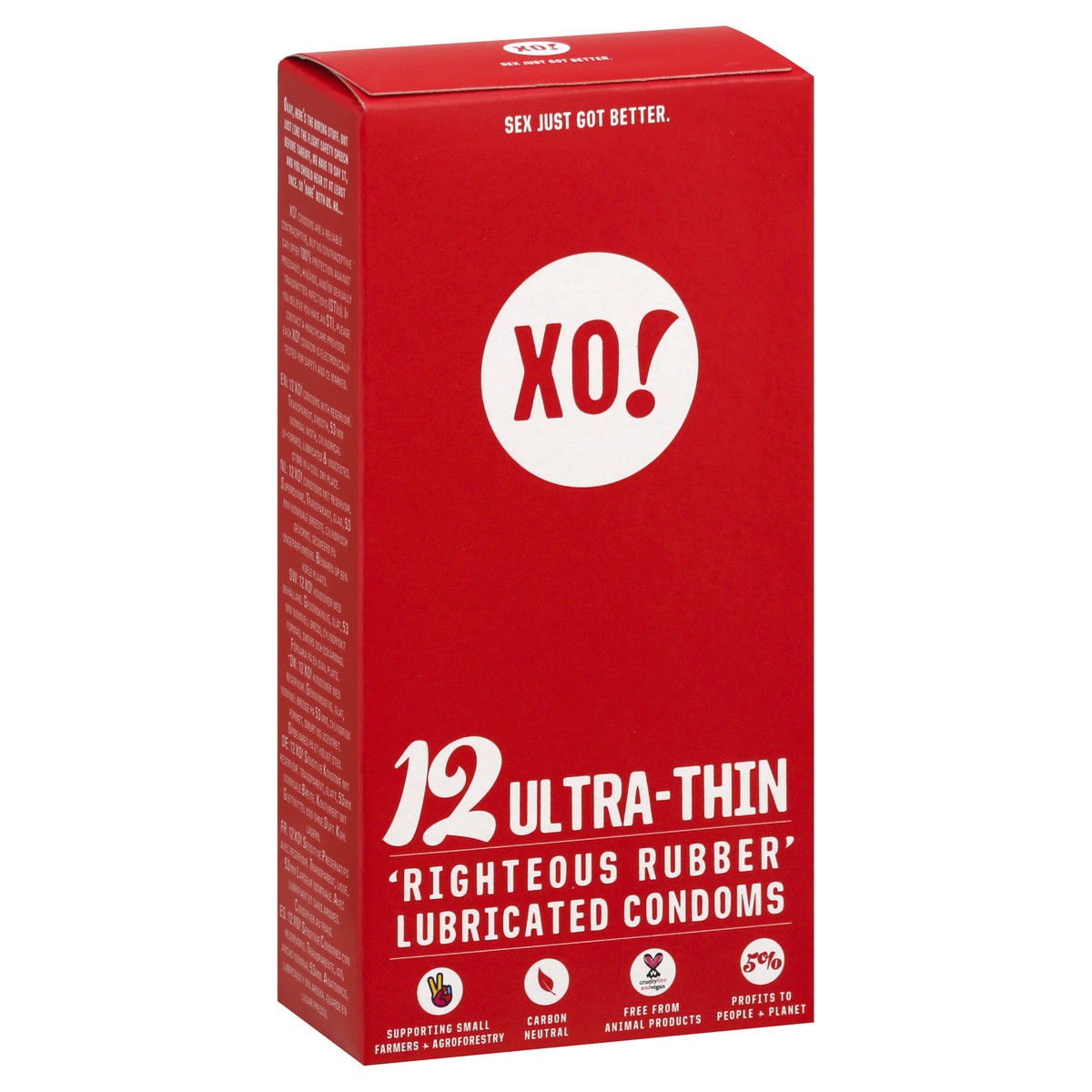 slide 2 of 11, XO! Ultra-Thin Lubricated Condom 12 ea, 12 ct