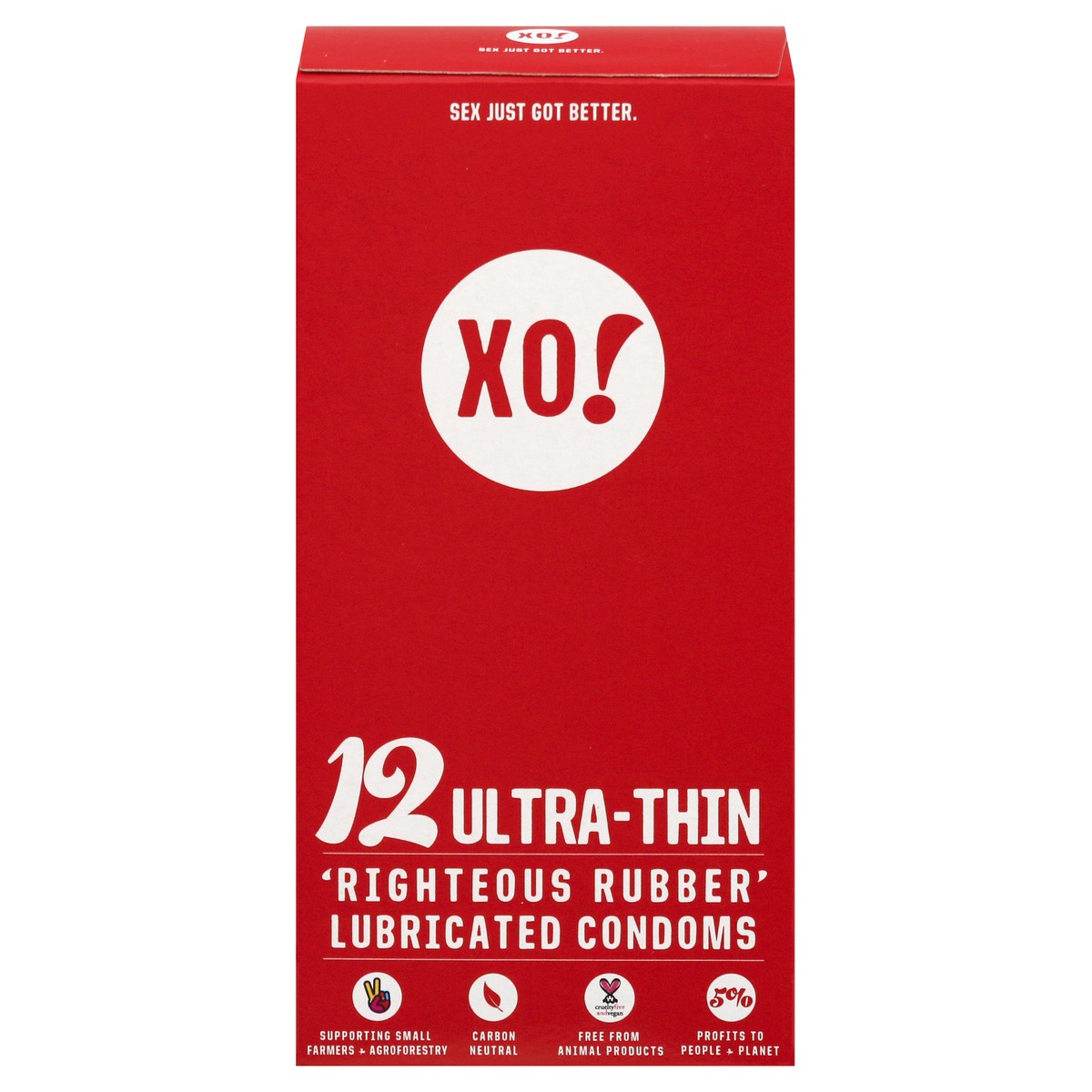 slide 1 of 11, XO! Ultra-Thin Lubricated Condom 12 ea, 12 ct