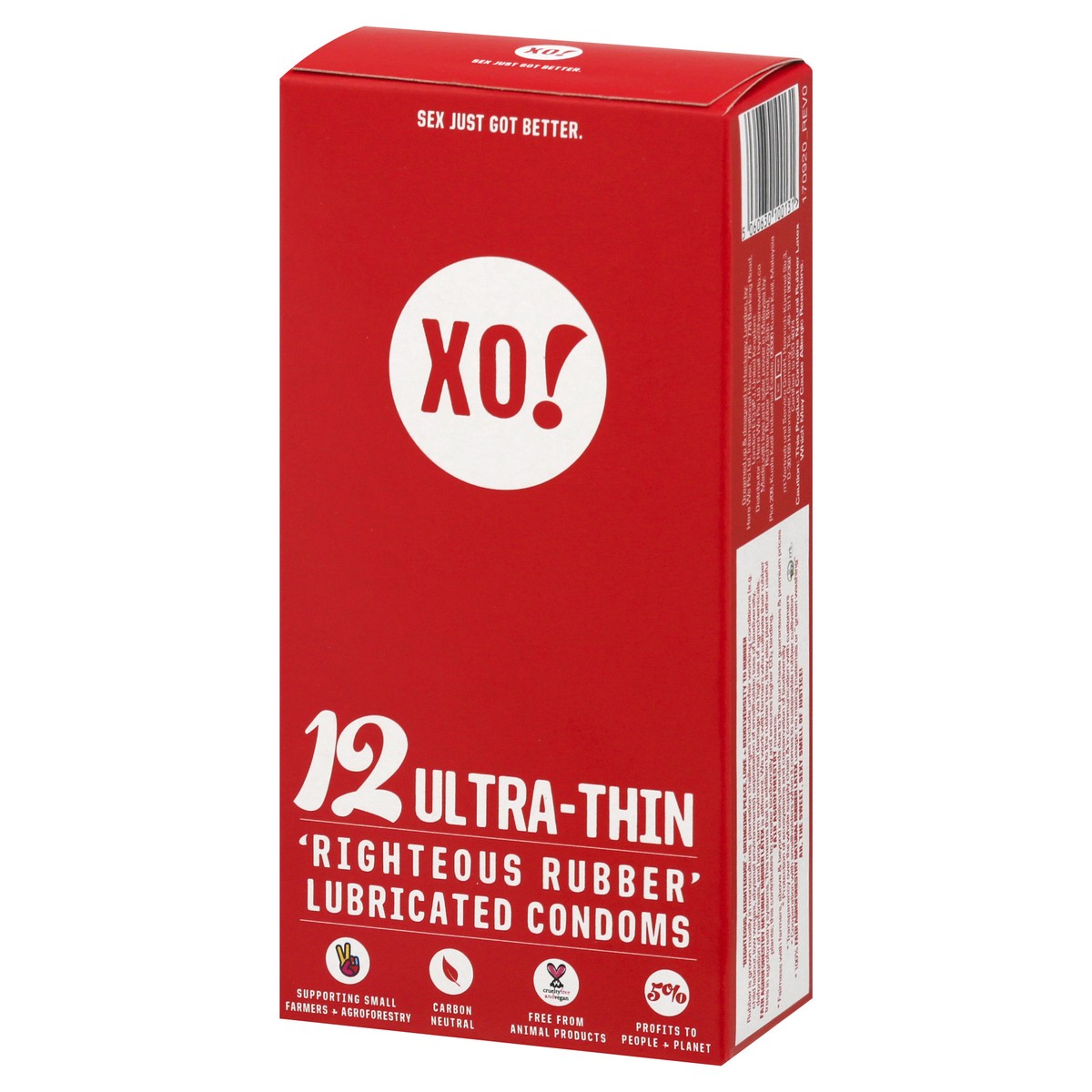 slide 9 of 11, XO! Ultra-Thin Lubricated Condom 12 ea, 12 ct