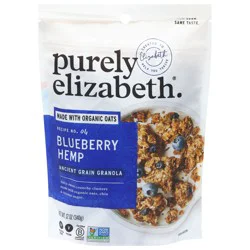 Purely Elizabeth Recipe No. 04 Blueberry Hemp Ancient Grain Granola - 12 oz