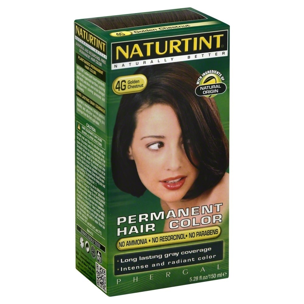 slide 1 of 4, Naturtint Permanent Hair Color - Golden Chestnut 4G, 5.28 fl oz