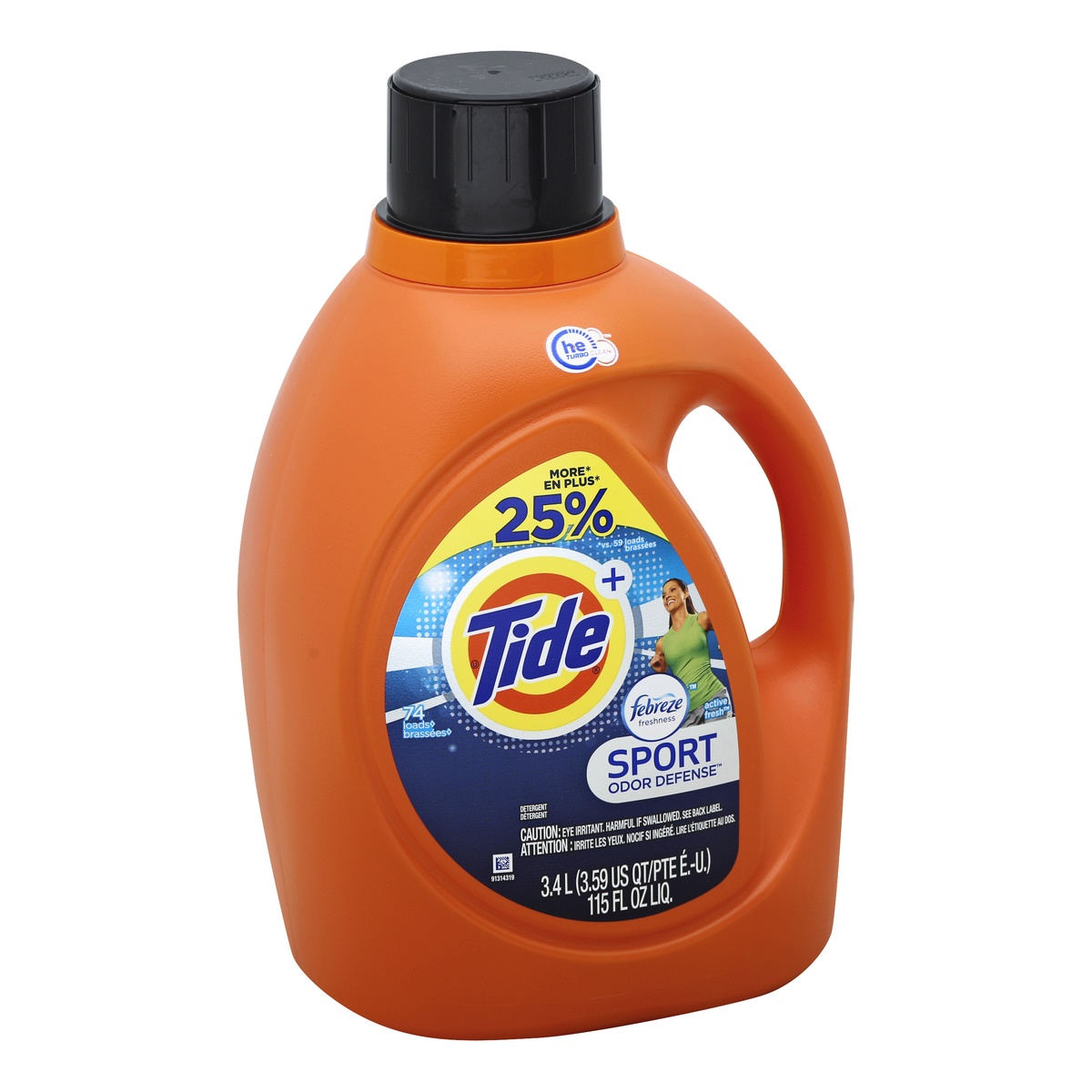 slide 1 of 1, Tide Detergent 115 oz, 115 oz